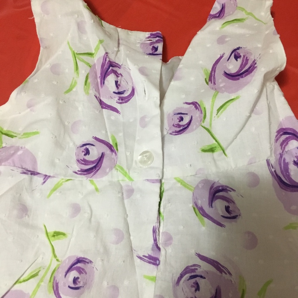 Girls flower dress - Picture 4 of 4